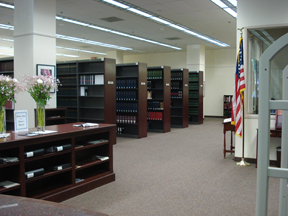 library interior